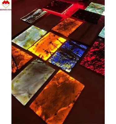 Modernes Design Lichtstrom durchsichtige Quarz-Steinbecken für Teetippchen