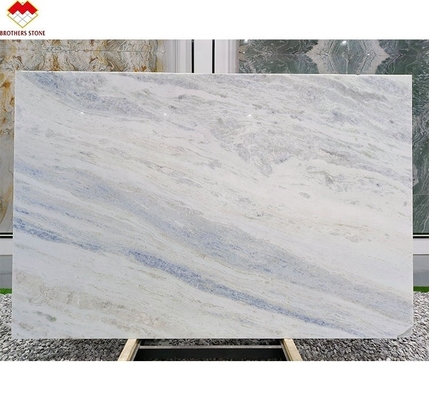Fantasy Blau Marmor Vanity Top Arbeitsplatten OEM Custom Blau Kristall Quarz Stein