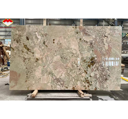 Moderne Hotelgestaltung Polster Monet Garten Marmor Große Platte für Badezimmer Vanity Waschbecken