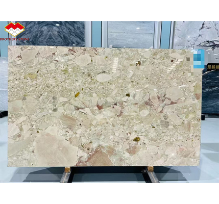 Moderne Hotelgestaltung Polster Monet Garten Marmor Große Platte für Badezimmer Vanity Waschbecken