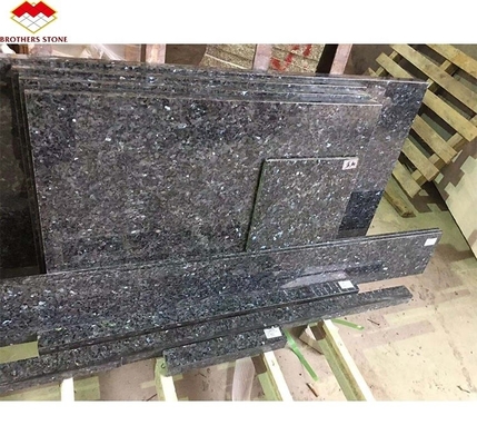 Moderne Blaugranit-Steinplatten Preise für Naturblaue Perle Arbeitsplatten Sanierung