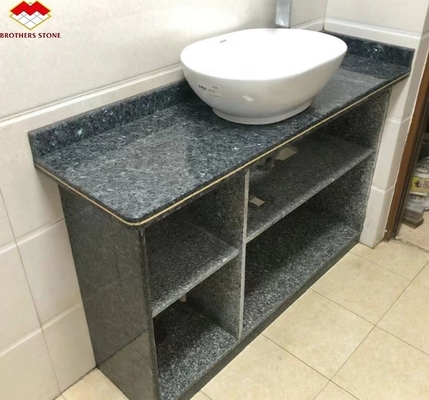 Moderne Blaugranit-Steinplatten Preise für Naturblaue Perle Arbeitsplatten Sanierung