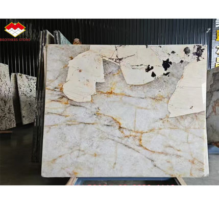 Polsterte brasilianische Pandora-Marmor-Große Platte für modernen Stil Patagonien Wandpaneel