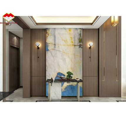 Polsterte brasilianische Pandora-Marmor-Große Platte für modernen Stil Patagonien Wandpaneel