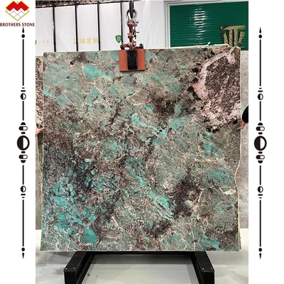 Innenraum Portomare Quarzit Helle Amazonasgrüne Marmorplatten Vielfarbige Grüne Guatemala