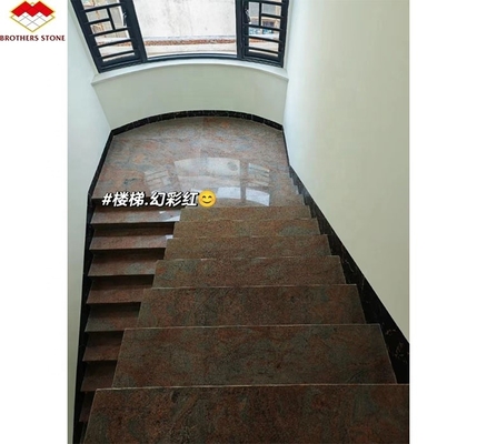 Gemäß Maß geschnittener Himalayablauer Granitstein für Luxus-Innenräume, Treppen und Küchenprodukte