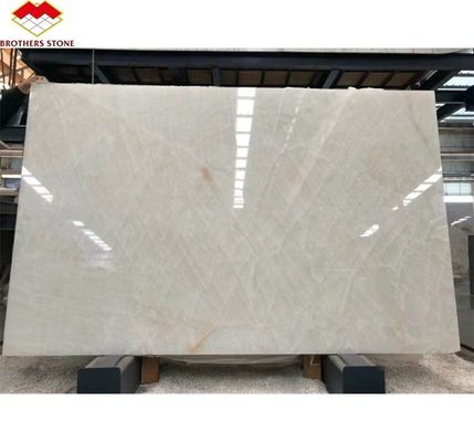 Moderne Eisschildschmiede Schneewittchen Eisschmiede Onyx Stein Durchsichtig Kristall Quarzit Marmorplatte