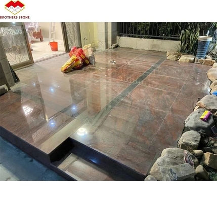 Gemäß Maß geschnittener Himalayablauer Granitstein für Luxus-Innenräume, Treppen und Küchenprodukte
