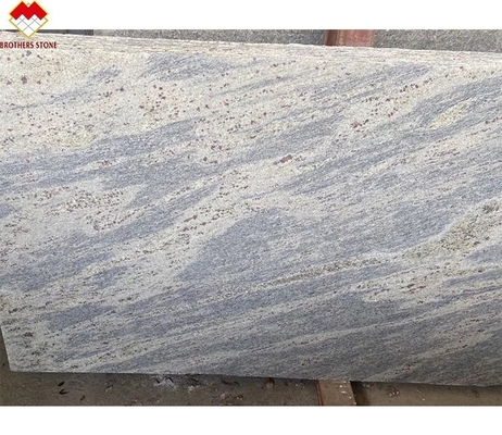 Polsterte Kaschmir-Weißgranit-Stein-Außen- und Innenfußbodenfliesen in Indien