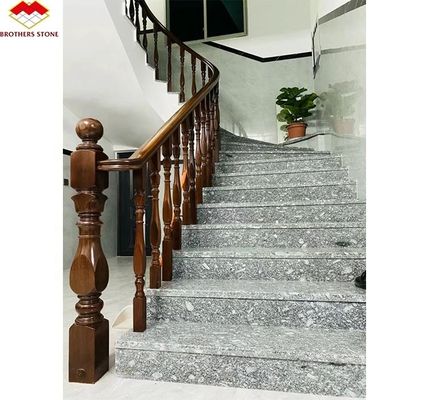 Nach Maß geschnittene schwarze Granitplatten für Treppen und Gebäude im modernen chinesischen Design