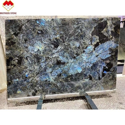 Große Platte Luxus Smaragdblau Onyx Marmor aus Brasilien für transparente Dinner-Tischplatte