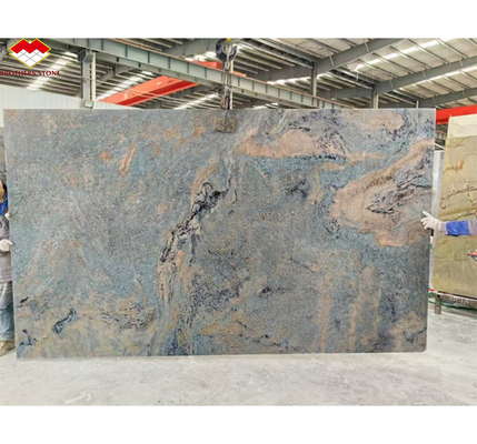Amazon Blue Luxury Stone Polished Slab für Villa und Hotel Innenarchitektur Inspiration