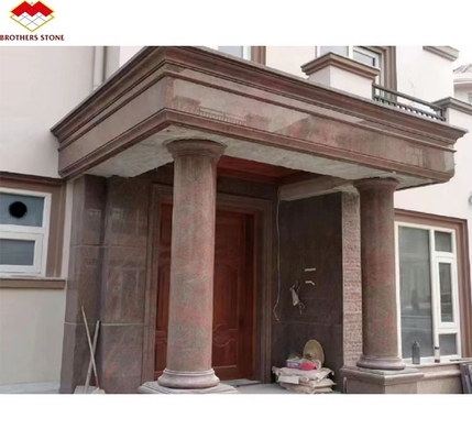 2700 kg/m3 Handgeschnitzte Säule aus Granitstein für die Gestaltung von Außensäulen