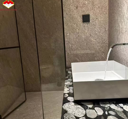 Italienische Kwong Grau Marmor Moderne Platte Hotel Badezimmer Wandplatten Polierte Bodenfliesen