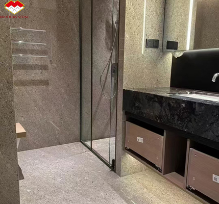 Italienische Kwong Grau Marmor Moderne Platte Hotel Badezimmer Wandplatten Polierte Bodenfliesen
