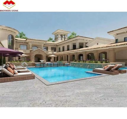 2700 kg/m3 Granitplatte Moderne indische Kaschmir Weiße Verkleidung Naturstein nach Maß geschnitten