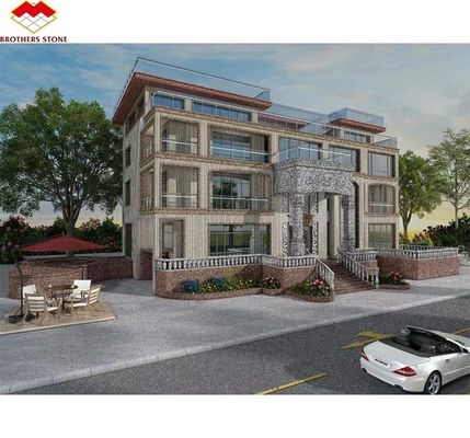 2700 kg/m3 Granitplatte Moderne indische Kaschmir Weiße Verkleidung Naturstein nach Maß geschnitten