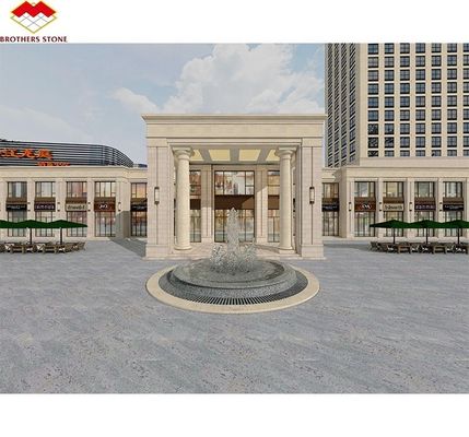 2700 kg/m3 Granitplatte Moderne indische Kaschmir Weiße Verkleidung Naturstein nach Maß geschnitten