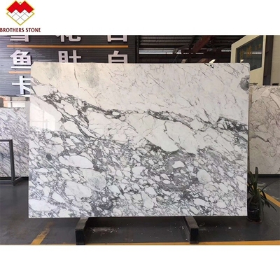 Statuario Venato Marmor Italien Weißer Marmor Arabescato Marmor Stein für die Vanity Top