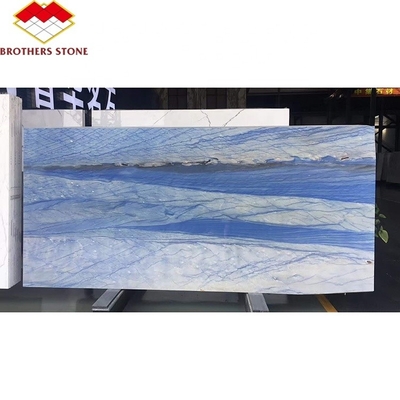 Brüder Stein Satin Blau Granit Quarzit Kaiserlich Blau Macaubas für den Boden Wand Hellblau Macaubas Blau Marmor