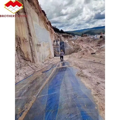 Brüder Stein Satin Blau Granit Quarzit Kaiserlich Blau Macaubas für den Boden Wand Hellblau Macaubas Blau Marmor