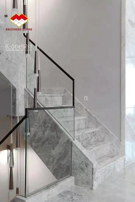 Natürliche weiße Marmor-Treppe aus Stein-Marmor-Schritte für Treppen und Aufzüge