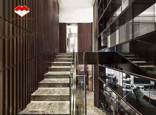 Natürliche weiße Marmor-Treppe aus Stein-Marmor-Schritte für Treppen und Aufzüge