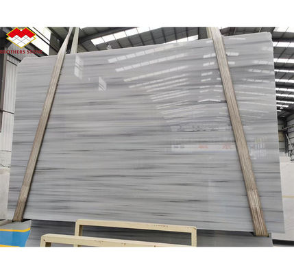 Star Grey Marmor-Typ Kalzit-Stein polierte Fliesen für Badezimmer Eitelkeit Becken und Waschbecken