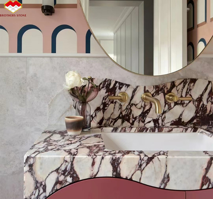 Moderne Calacatta Viola Marmorspülbecken für Küchenbänke und Spülbecken