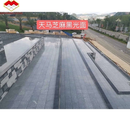 Chinesische Granitplatte für Außenböden 30 mm Polierter Flammstein