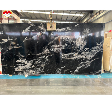Modern Cosmic Black Granite Poleriert für Innenküchen-Schalter und Wandplatten