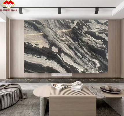 Modern Cosmic Black Granite Poleriert für Innenküchen-Schalter und Wandplatten