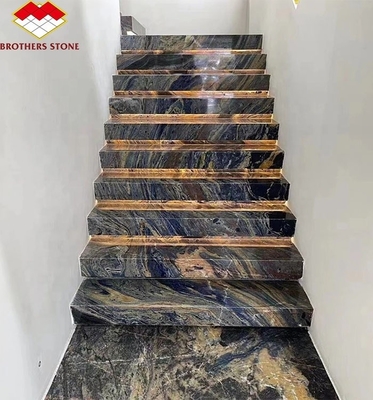 Luxus-Küchenarbeitsplatte aus chinesischem Granit mit poliertem schwarzem Goldstein