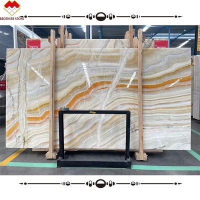 Große Plattenbuch abgestimmt mehrfarbige Onyx Agat Stein für Innenarchitektur Wandverkleidung