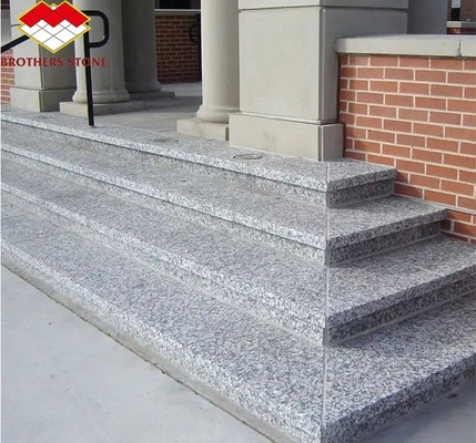 Naturgranit-Fußboden Stein Moderne Design Schnitt nach Größe gerade schwimmende Treppe