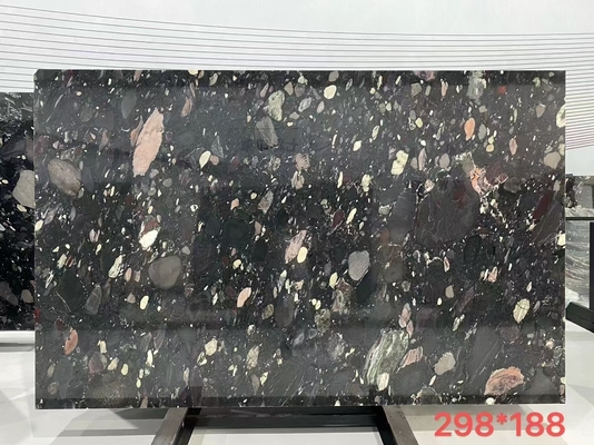 Schreibtische Wandboden Design Naturmarmorblech mit Achatmuster von Yunfu