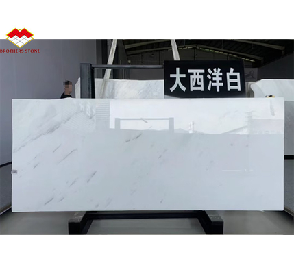 Yunfu Brothers Stein Billigster Preis Weißer Schönheitsmarmor mit grauen Venen Hochwertige Atlantische weiße Marmor Veneer