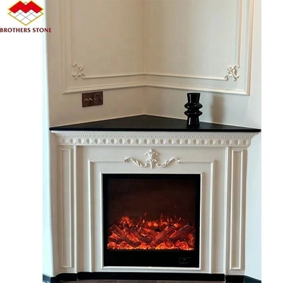Modern italienischer Stil Marmor Kamin Mantel Innenzimmer Dekorationsstein Kamin in Granit
