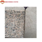 Pfirsich-rote Granit-Stein-Platten, Gewohnheits-Schnitt-Granit-Platten-Baumaterial
