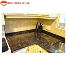 Brown-Granit-Stein-Tabelle schönes Tan, Brown-Granit Countertops