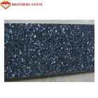 Blauer Perlen-Granit-Stein deckt Platten kundengebundene Größe CER Bescheinigung mit Ziegeln