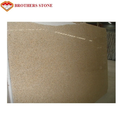 Halbe Granit-Badezimmer-Eitelkeits-Polierspitzen des Bullnose-G682 rostige gelbe