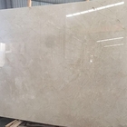 Hoch beige Marmorpolierplatte zurechtgeschnitten, Marmor-Fliese Crema Marfil