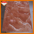 Kundengebundener Größen-orange Rot-Marmor-Stein-Fliesen-Außenwand-Umhüllungs-Gebrauch