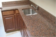 Natürlicher roter Granit-Küche Countertop-gute Druckfestigkeit für Haus