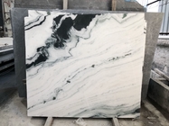 Abgezogene exotische starke 3cm 30x120cm Panda White Marble Tile