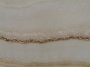 Hölzerne weiße hintergrundbeleuchtete 16mm Jade Onyx Slab For Wall Platte