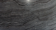 Schwarzer Marmorsteinplatten-Bodenbelag des Holz-100Mpa 30mm