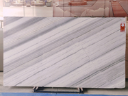 Gletscher-weiße Marmorsteinplatte mit Stärke Grey Veinss 15mm