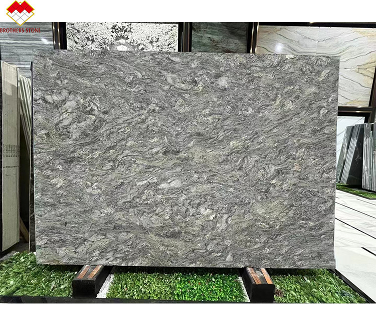 Wand- und Bodenbeläge Schwarze Granitplatten in 18 20 mm Dicke mit antikem Schiefermuster